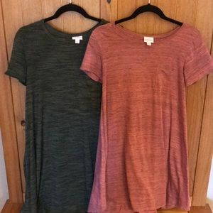 (2) Heathered Carly’s by LuLaRoe.